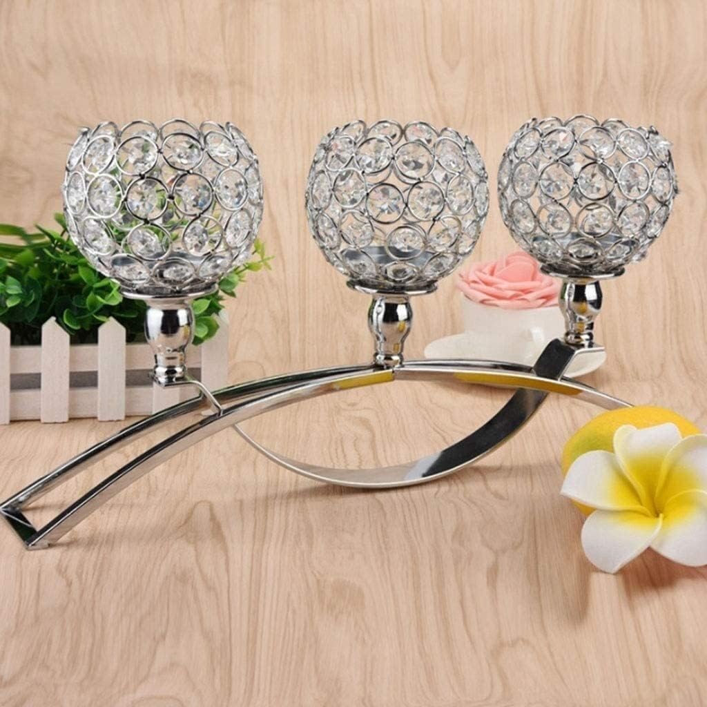 キャンドルホルダー クリスタルキャンドルホルダー キャンドル